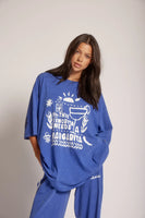 SABBI The Margi Tee Royal Blue