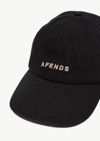 Afends Daylight Recycled Panelled Cap - Black