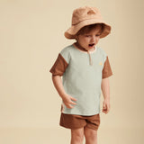 Banabae Rad Kid Organic Cotton Rib Twinset - Scout