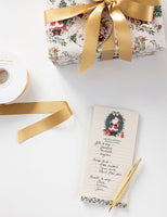 Bespoke Letterpress Christmas Is Coming Shopping List