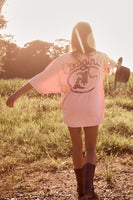 SABBI The Crazy Horse Tee in Pink