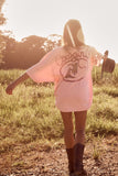 SABBI The Crazy Horse Tee in Pink