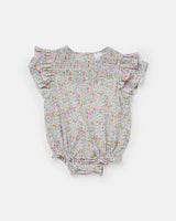 Walnut Indie Romper - Ditsy Meadow