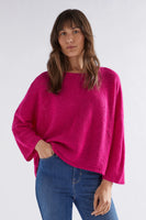 Elk Agna Sweater - Bright Pink