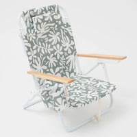 Sunnylife Luxe Beach Chair - Vacay Olive