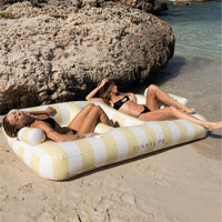 Sunnylife Luxe Twin Hammock Float - Mango Bay Soft Mustard