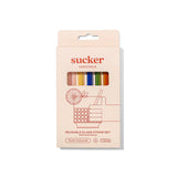 Sucker Cocktail Glass Drinking Straws - Multi-colour