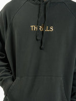 Thrills Secret Garden Raglan Pull On Hood - Oil Green