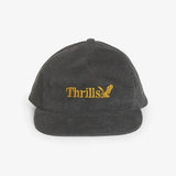 Thrills Workwear 5 Panel Cap - Dark Charcoal