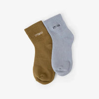 Thrills Minimal 2 Pack Socks - Iceberg - Tarmac