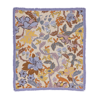 Wandering Folk Throw - Flora (Large)