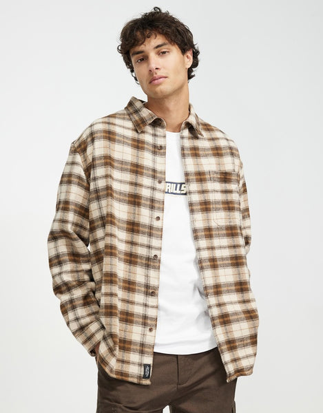 Thrills Barrio Flannel Shirt - Wren