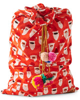 Kip & Co Ho Ho Ho Red Velvet Santa Sack