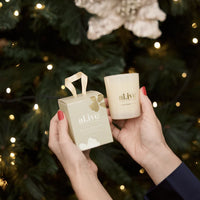 Al.ive Body Mini Soy Candle Bauble - Golden Wattle & Citrus