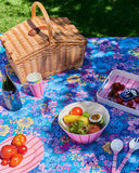 Kip & Co Iced Vovo Stripe Picnic Basket